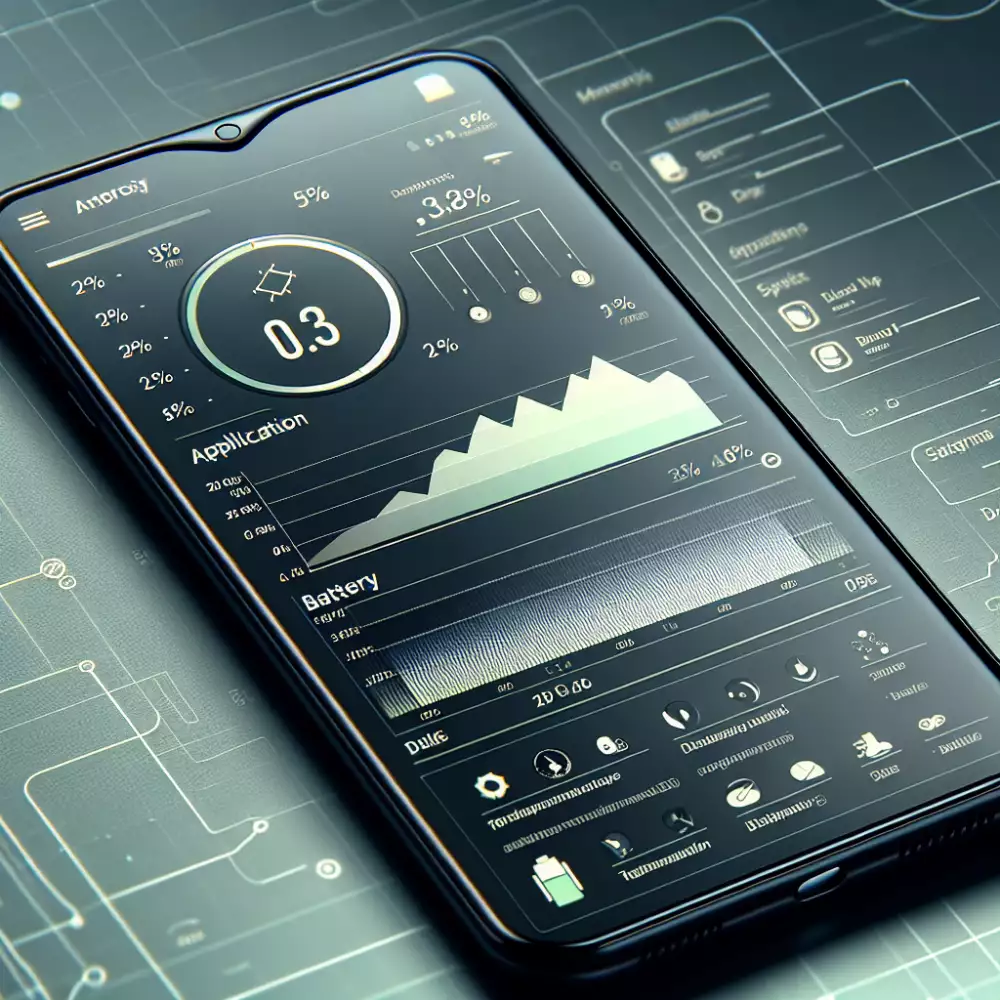 stav baterie android